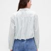 Camisa con dobladillo abullonado Camisa con dobladillo abullonado