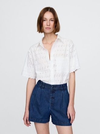 Camisa con ojales para adultos Gap × DÔEN