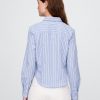 Camisa corta ajustada de algodón orgánico Camisa corta ajustada de algodón orgánico