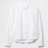 Camisa corta Oxford de algodón orgánico de talla grande Camisa corta Oxford de algodón orgánico de talla grande