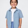 Camisa de Chambray para bebés y niños pequeños Camisa de Chambray para bebés y niños pequeños
