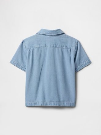 Camisa de Chambray para bebés y niños pequeños