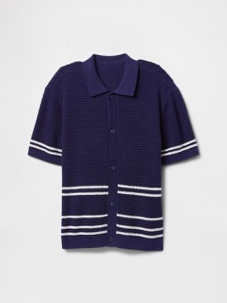 Camisa de crochet relajada para niños