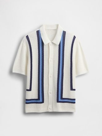 Camisa de crochet relajada para niños