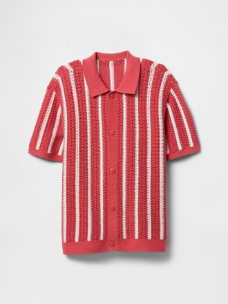 Camisa de crochet relajada para niños