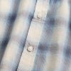 Camisa de cuadros de gasa Camisa de cuadros de gasa