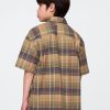 Camisa de cuadros relajada para niños Camisa de cuadros relajada para niños