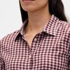 Camisa de franela ajustada a cuadros Camisa de franela ajustada a cuadros