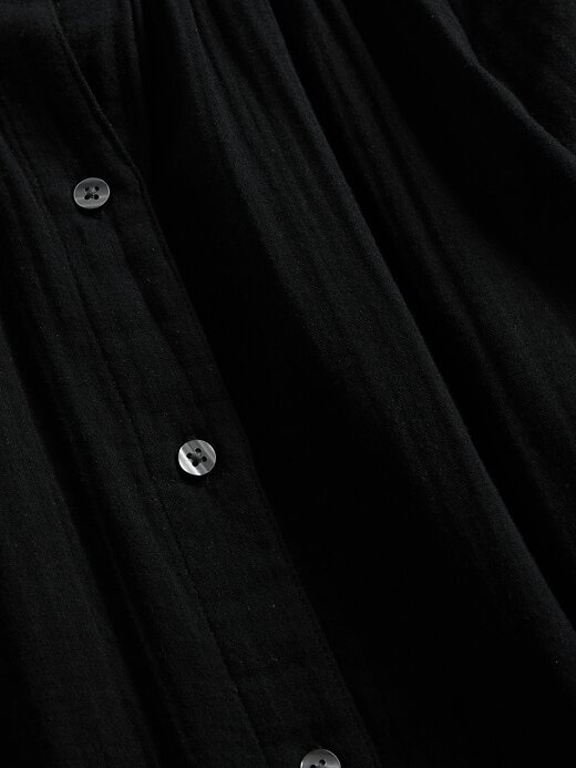 Camisa de gasa de algodón Camisa de gasa de algodón