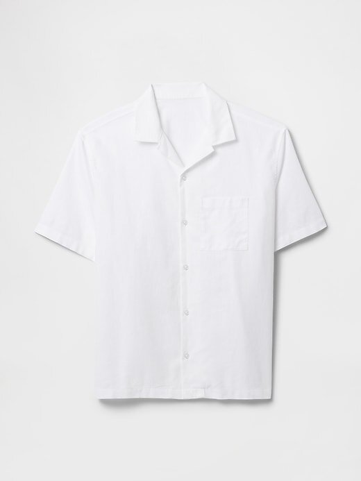 Camisa de lino y algodón Camisa de lino y algodón