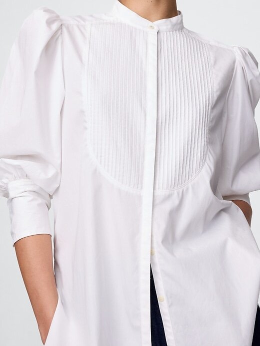 Camisa de mangas abullonadas Gap × HFR de N’gai Camisa de mangas abullonadas Gap × HFR de N’gai