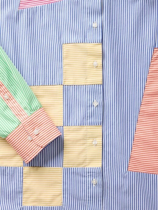 Camisa de patchwork Gap × HFR de BruceGlen Camisa de patchwork Gap × HFR de BruceGlen