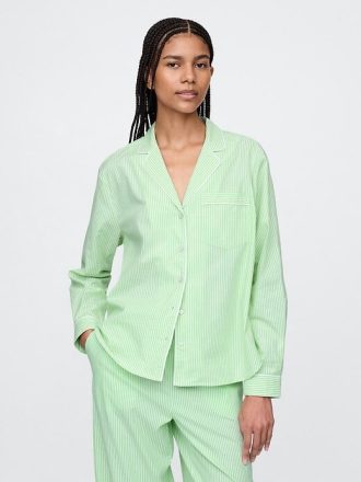 Camisa de pijama de popelina