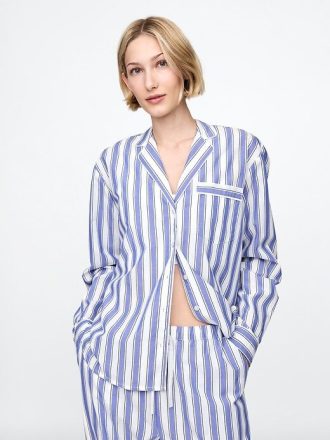 Camisa de pijama de popelina