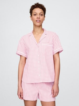 Camisa de pijama de popelina