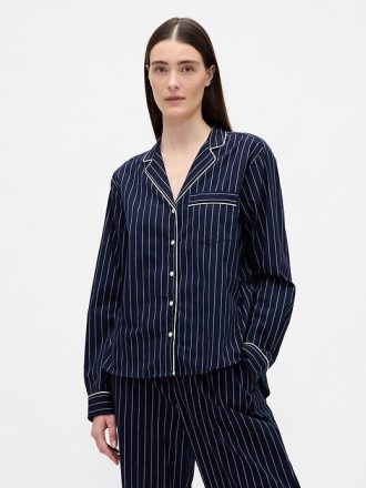 Camisa de pijama de popelina