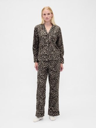 Camisa de pijama de popelina