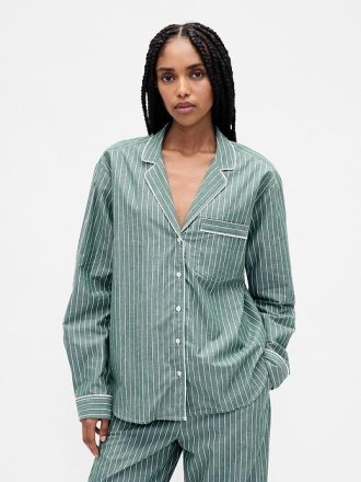 Camisa de pijama de popelina