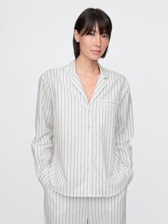 Camisa de pijama de popelina