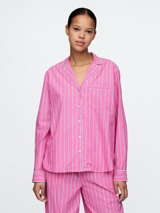 Camisa de pijama de popelina