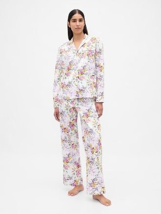 Camisa de pijama de popelina