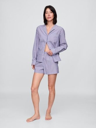 Camisa de pijama de popelina
