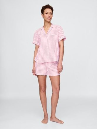 Camisa de pijama de popelina