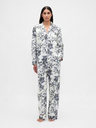 Camisa de pijama de popelina