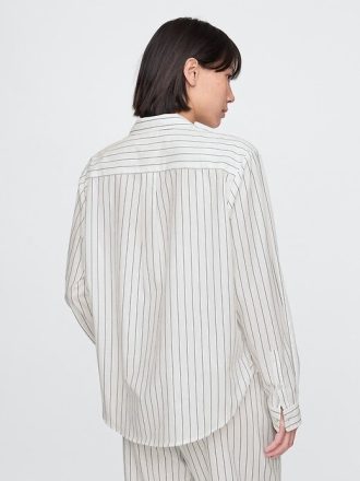 Camisa de pijama de popelina