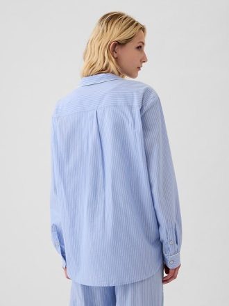 Camisa de pijama de popelina
