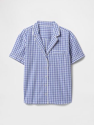 Camisa de pijama de popelina