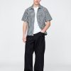 Camisa de popelina con bolsillo y cremallera completa