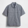 Camisa de popelina con bolsillo y cremallera completa