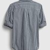 Camisa de popelina para bebé y niño pequeño
