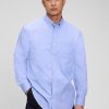 Camisa de popelina para todo el día de corte clásico