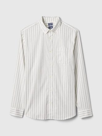 Camisa de popelina para todo el día de corte clásico