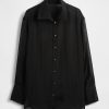 Camisa grande de organza transparente Camisa grande de organza transparente