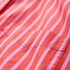 Camisa grande de popelina de algodón orgánico