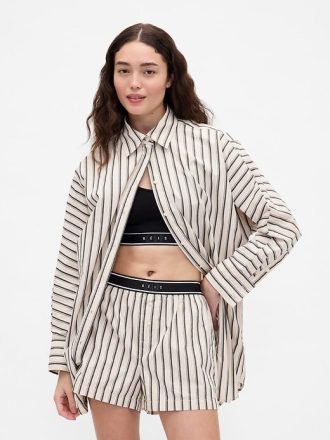 Camisa grande Gap × BÉIS Popelín Dolman