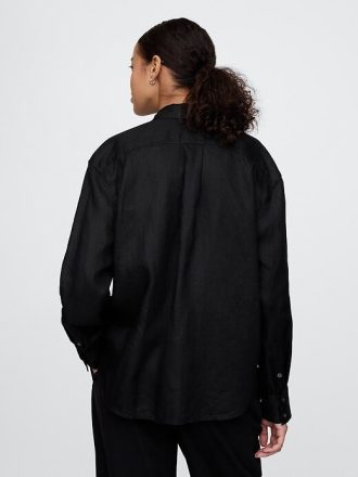 Camisa oversize 100% lino