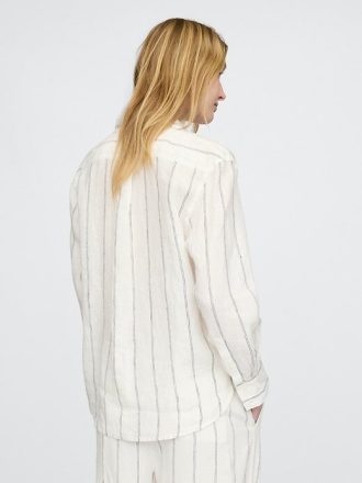 Camisa oversize 100% lino