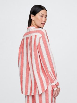 Camisa oversize 100% lino
