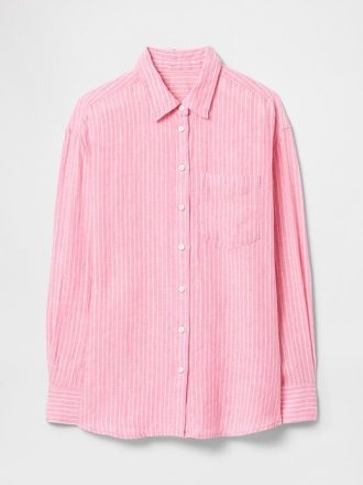 Camisa oversize 100% lino