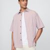 Camisa oversize de popelina de algodón orgánico Camisa oversize de popelina de algodón orgánico