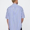 Camisa oversize de popelina de algodón orgánico Camisa oversize de popelina de algodón orgánico
