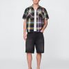 Camisa Oxford de cuadros mixtos Camisa Oxford de cuadros mixtos