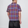 Camisa Oxford de cuadros mixtos Camisa Oxford de cuadros mixtos
