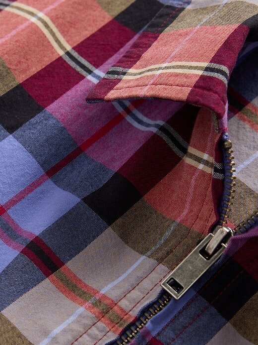 Camisa Oxford de cuadros mixtos Camisa Oxford de cuadros mixtos