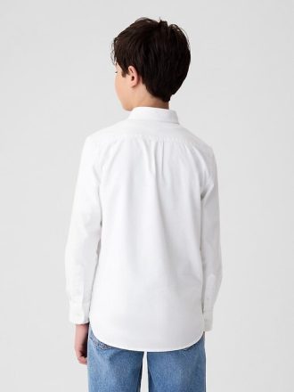 Camisa Oxford de uniforme para niños