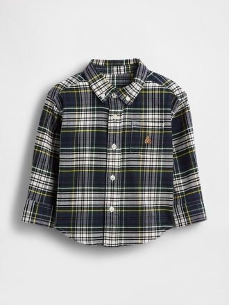 Camisa Oxford extragrande para bebés y niños pequeños